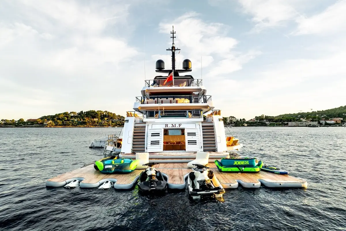 RMF, aft deck — Monaco Lux Yachts, Monaco